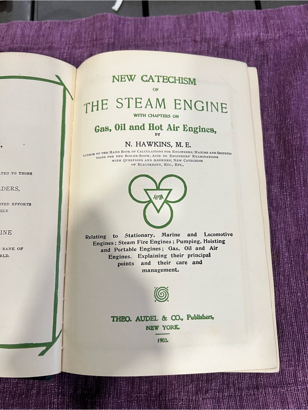 New Catechism of The Steam Engine by N. Hawkins